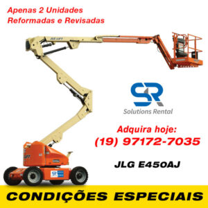 *E450AJ - Plataforma Articulada Elétrica - Seminova