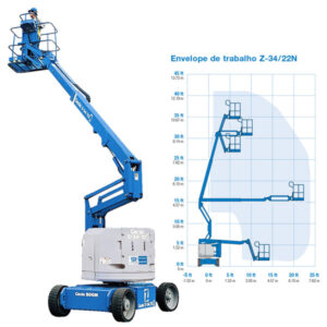 Z-34/22 N - Plataforma de Lança Articulada Elétrica
