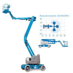 Z-40/23 N RJ - Plataforma Articulada Elétrica