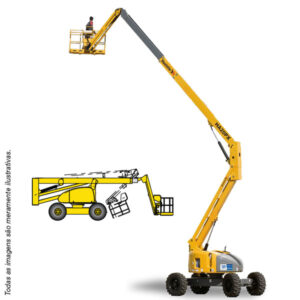 HA20 PX - Plataforma Articulada Diesel - Haulotte - Seminova