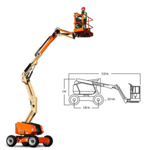340AJ - Plataforma Articulada Diesel