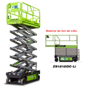 ZS1212DC-Li - Tesoura Elétrica com Bateria de Íon de Lítio