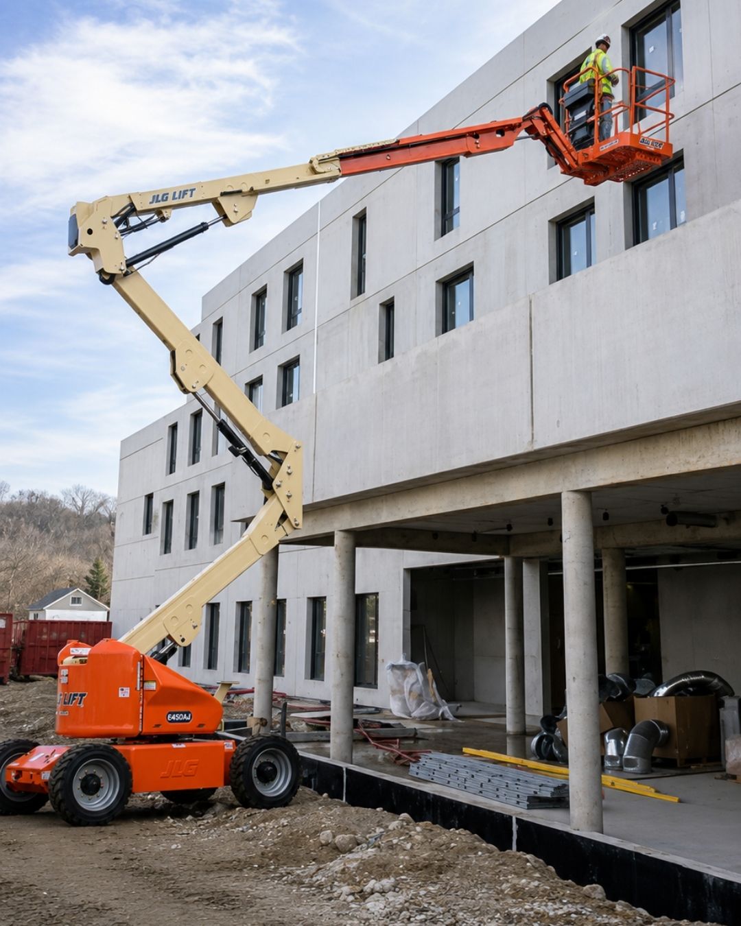 JLG E400AJP - plataforma elevatória Solutions Rental (2)