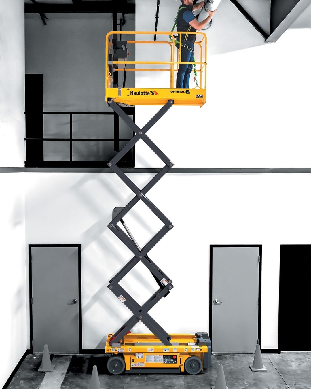 Haulotte Optimum 8 - plataforma elevatória Solutions Rental (2)