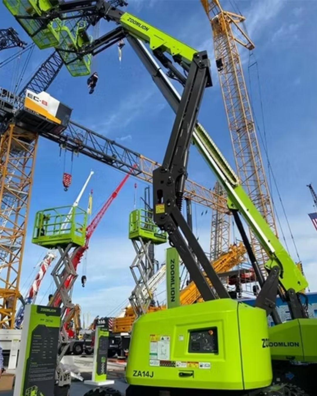 Zoomlion ZA14JE - plataforma elevatória Solutions Rental (2)